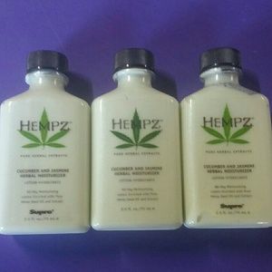 Lot of 3 Hempz Travel Size Lotions